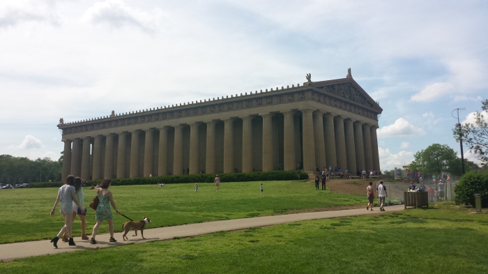 For a little sunshine and green space try Centennial Park and it's full size Parthenon replica